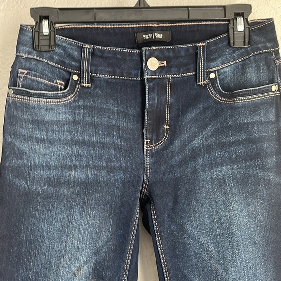 White House Black Market Boot Cut Jeans size 0R - Picture 2 of 6